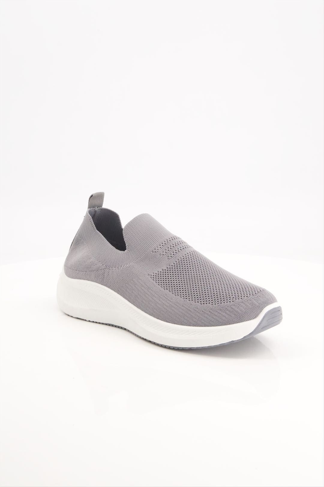 MEN'S GREY SKECHERS SHOES