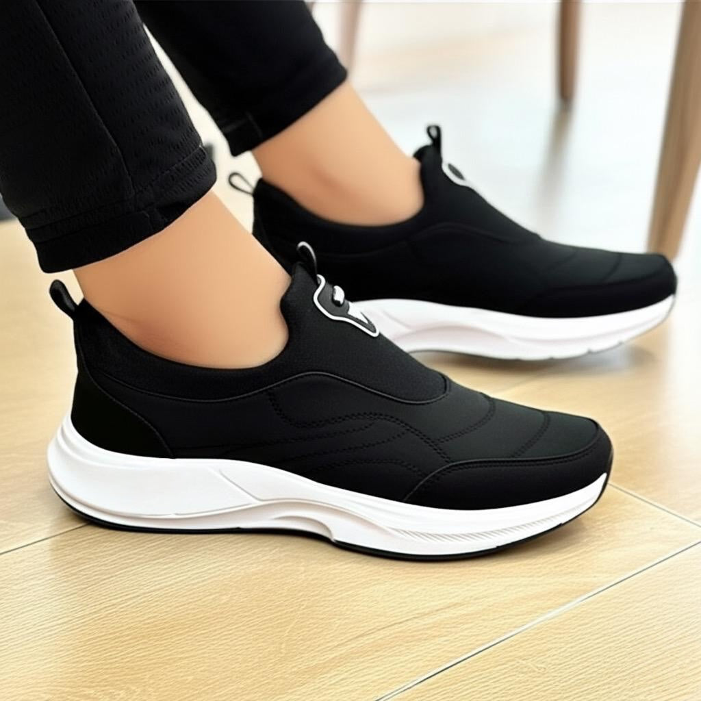 CLOUD WALKER  MEN SHOES EASE ON BLACK