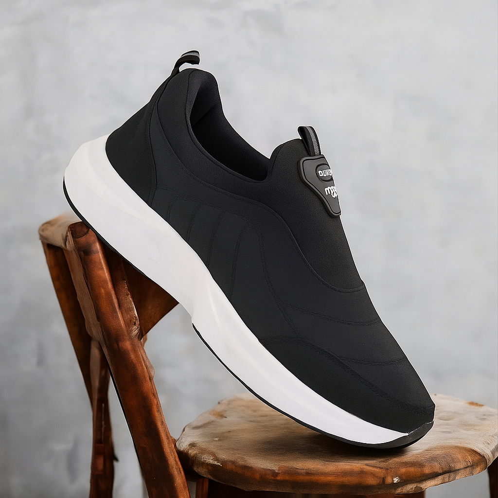 CLOUD WALKER  MEN SHOES EASE ON BLACK