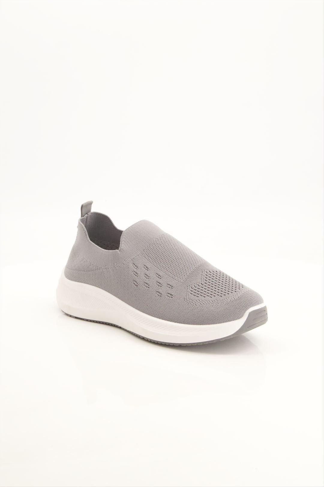 WOMEN'S GREY SKECHERS SHOES