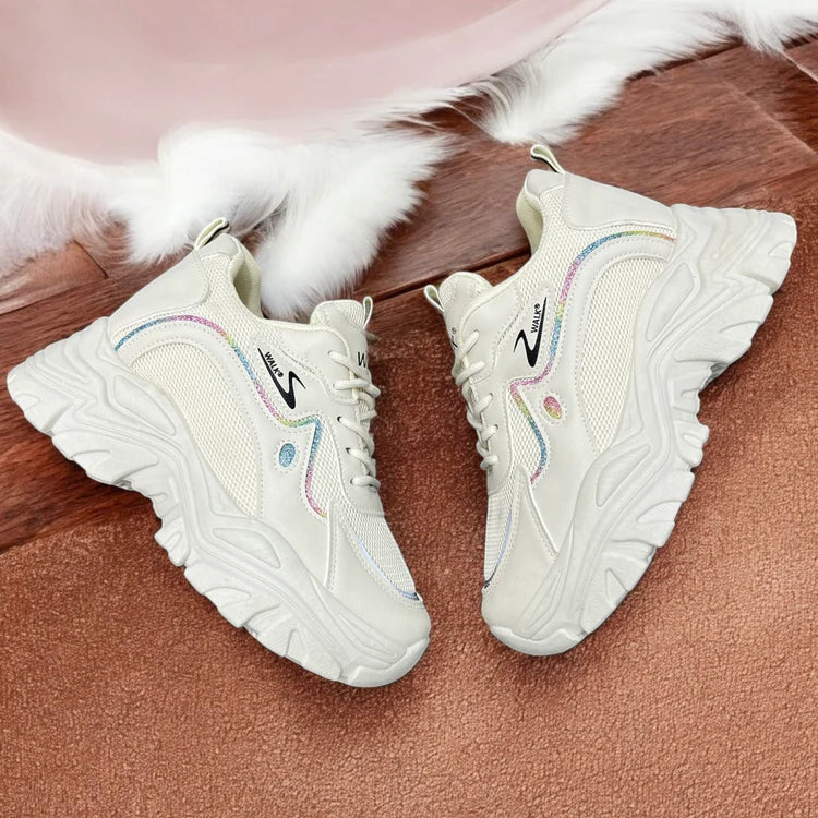 XBS 108 White chunky shoes